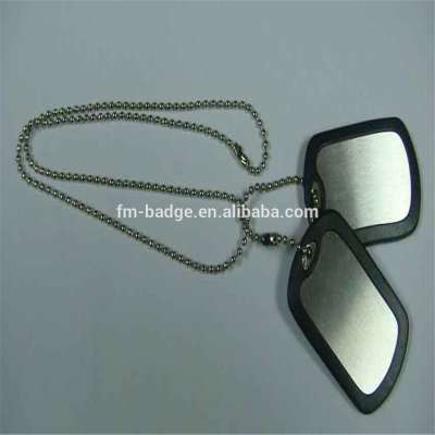 custom sublimation blanks dog tags for military use