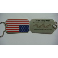 Mental dog tag