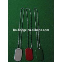 Unisex,Men's,Children's,Women's Gender and Pendants or Charms Jewelry Type dog tag, blank colorful millitary name tag pendent