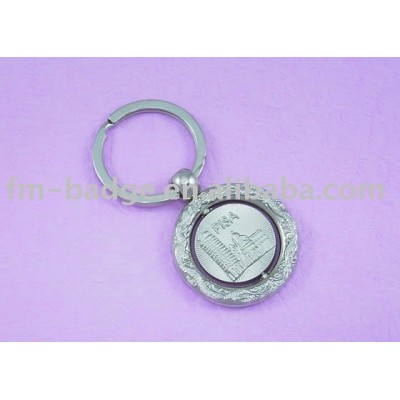 MEXICAN CENTENARIO soft enamel turnable keychain COIN WITH ITS COIN HOLDER PENDANT WITH A ROPE AROUND